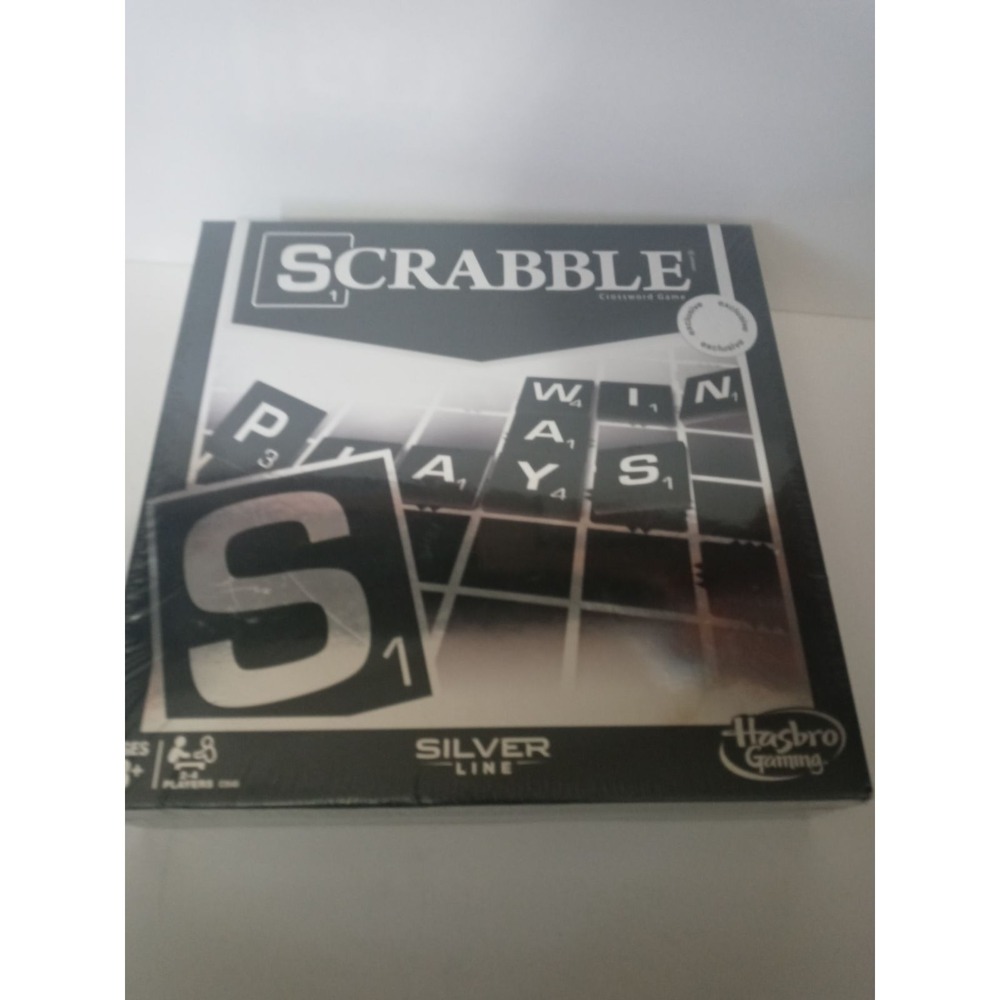 HASBRO SCRABBLE SILVER LINE EDITIO GAME sealed new B3